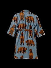 FARM ANİMALS Ayı Desenli Unisex Yetişkin Bornoz - 2