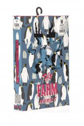Farm Animals Penguins Desenli Boxer - 5