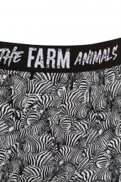 Farm Animals Zebra Desenli Boxer - 3