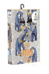 Farm Animals Monkey Banana Bue Desenli Boxer - 5