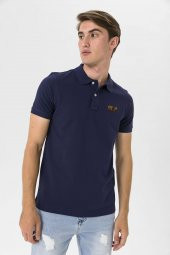 Farm Animals Polo Yaka Ayı Nakış Detaylı Erkek T-Shirt - 4