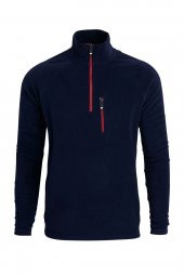 Erkek Lacivert Polar Husky Half Zıp Navy - 6