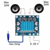 TPA3110 2x30W Streo Çift Kanal Amfi Devresi XH-A232 thumbnail 2