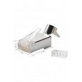 Cat7 Metal korumalı Rj45 Jack Internet Patch Kablo Ucu Konnektör Jak 1 ADET - 2