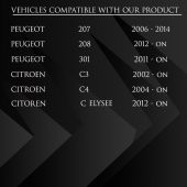 Peugeot 207,208,301, Citroen C3,C4 için El Fren Düğmesi - 7