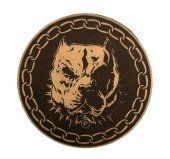 PİTBULL - Deri PEÇ - Arma - Askeri Patch pitbul peç - 1
