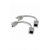 Pasif Poe injectör Siplintter TX/RX 2 Çift R45 12V/24V/48V Geçiş desteği - 2