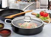 Evimsaray Zest Gusto Granit Basık Tencere 24cm - 2