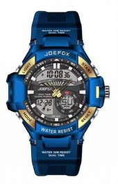 Joefox Erkek Kol Saati Dijital ve Analog Su Geçirmez - 1