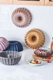 Karaca Cake Pro Dilimli Rosegold Döküm Kek Kalıbı - 8