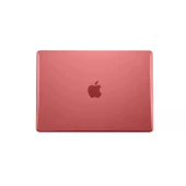 Apple Macbook Air 13.3inç M1 A2337 A2179 A1932 Kılıf Kristal Ön Arka Şeffaf Kapak - 8