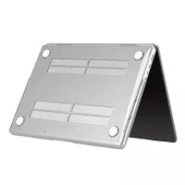 Apple Macbook Air 13.3inç 2020 A2179 Kılıf Kristal Ön Arka Şeffaf Kapak TD - 9