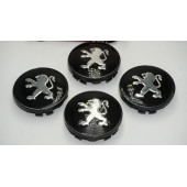 Peugeot Jant Göbeği Kapak Seti 60mm thumbnail 3