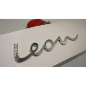 Seat Leon Yeni Nesil Krom ABS 3M 3D Bagaj Yazı Logo Orjinal Ürün - 1