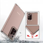 Samsung Galaxy Note 20 Ultra Kılıf Zore 2mm Anti Shock Silikon - 2