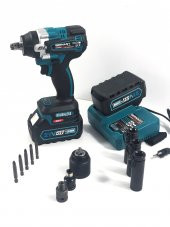 Germany Style Çift Akülü Taşıma Çantalı Somun Bijon Sökme Makinesi - 2