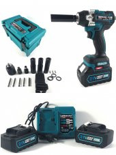 Germany Style Çift Akülü Taşıma Çantalı Somun Bijon Sökme Makinesi - 1