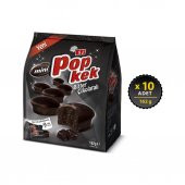 Popkek Mini Bitter Çikolatalı 162 g x 10 Adet - 1
