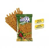 Crax Patlayan Lezzet Acı Baharatlı Çubuk Kraker 50 g x 20 Adet - 3