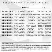 Mercedes C, CLK, E Class için Sağ ve Sol Kapı Cam Düğme Kapakları - 2