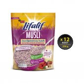 Eti Lifalif İnce Öğütülmüş Müsli Hibiskuslu 250 g x 12 Adet - 1