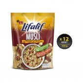 Eti Lifalif Yer Fıstıklı ve Hurmalı Müsli 350 g x 12 Adet - 1