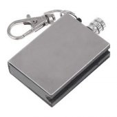 TAMSET Benzinli Metal Kibrit Çakmak Anahtarlık Klipsli - 2