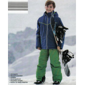 Pocopiano Çocuk Kayak Snowboard Kıyafeti Takım - 3