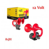 Seger 81Jh 12V Çift Boynuz Korna Daf,Vabis,Man,Scanıa,Marin EAN-  8698520203272 - 1