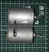 RS540 DC 6-24V (Çap 36mm) Yüksek Torklu Motor - 4