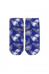 Farm Animals Güvercin Desenli Patik Çorap - 1