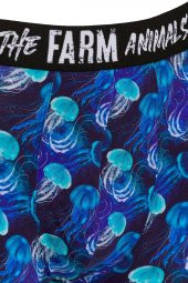 Farm Animals Jellyfish Desenli Boxer - 3