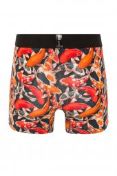 Farm Animals Koi Fishes Desenli Boxer - 2