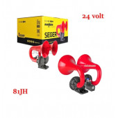 Seger 81Jh 24V Çift Boynuz Korna Daf,Vabis,Man,Scanıa,Marin EAN:8698520203296 - 1