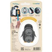 Flipper Hijyenik Fun Animal Saklama Kabı Ve Çocuk Diş Fırçası Seti - Penguen Figürlü - 1