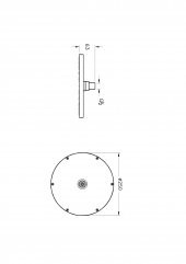VitrA Origin Duş Başlığı Mat Siyah A4563836 - 2