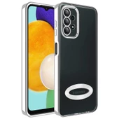 Galaxy A13 4G Kılıf Kamera Korumalı Logo Gösteren Omega Kapak - 6