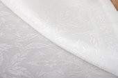 Finezza İris Jakar Polyester Kumaş Krem Amerikan Servis 33,5x46 cm Bej 4 Ad-1391 - 5