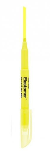 Lineplus Elastomer Fosforlu Kalem Pastel Renkler LİMON SARI - 1