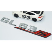 DK Tuning GL63S Bagaj Kırmızı Krom ABS Yazı Logo Benz İle Uyumlu - 3
