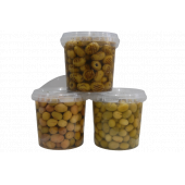 Sadıcım Çizik 650 Gr + Kırma 650 Gr + Izgara 600 Gr Yeşil Zeytin Pet Kavanoz thumbnail 1