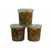 Sadıcım Kırma 650 Gr + Izgara 600 Gr + Biberli 650 Gr Yeşil Zeytin Pet Kavanoz thumbnail 1