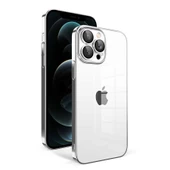 iPhone 12 Pro Max Kılıf Garaj Kenarları Renkli Kamera Korumalı - 5