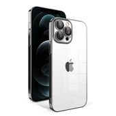 iPhone 12 Pro Max Kılıf Garaj Kenarları Renkli Kamera Korumalı - 3