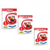 Referans Yayınları 4.Sınıf Süperkid Türkçe Sosyal Bilgiler ve Fen Bilimleri Soru Bankası Seti - 1