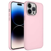 Vendas iPhone 14 Pro Max Uyumlu (14 Pro Max) Luna Serisi Metal Çerçeve ve Buton Tasarımlı Silikon Kılıf - 8