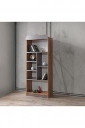 Erezoğulları Mobilya Modern Dekoratif Genç Odası Kitaplık 67x37x171cm - 1