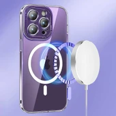 Apple iPhone 14 Pro Kılıf Fuya Magsafe Şarj Özellikli Kılıf - 4