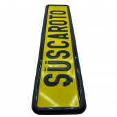 Siyah Çerçeveli Esnek Araç Takmatik Plakalık Oto Plakalık Plaka Altı Altlığı Plaka Tutucu Yeni Nesil Plakalık 1 Adet - 3