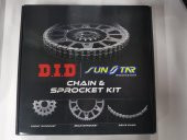 Did-Sunstar 2006-2013 Aprilia Tuono 1000R Factory Uyumlu Zincir Dişli Set Gold Renk thumbnail 2